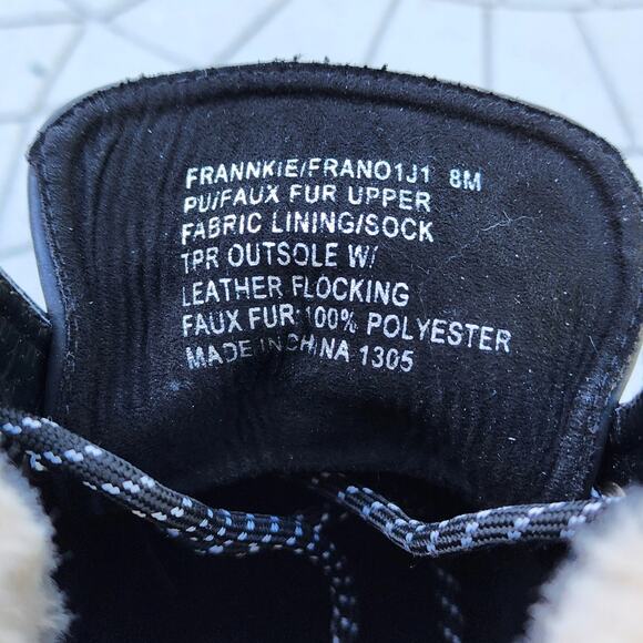 Madden Girl Frannkie Faux Fur Ankle Combat Boots 8 - Picture 5 of 10